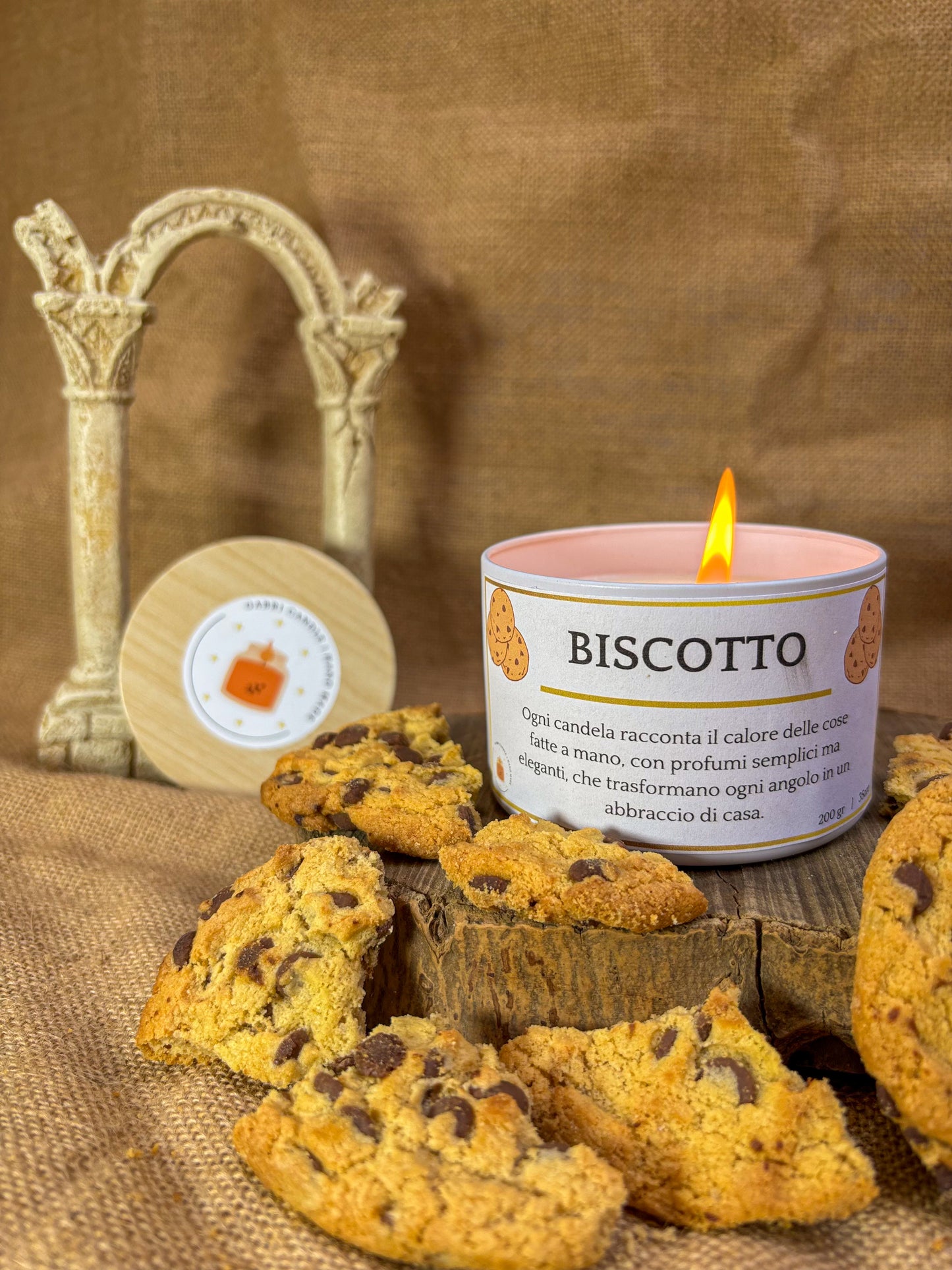 Candela al Biscotto – Dolce Tentazione