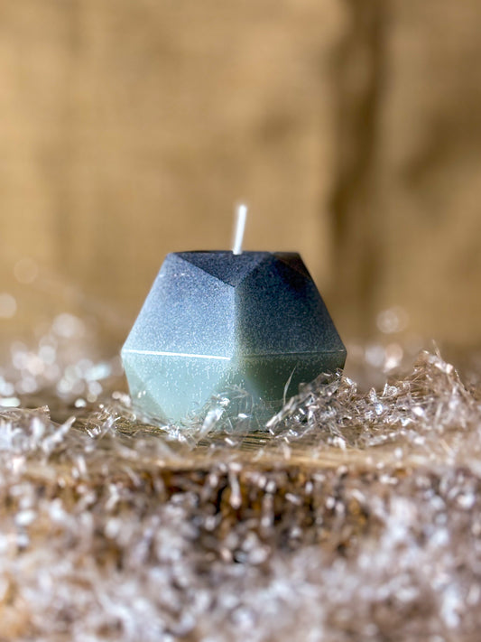 "Geo Stone" – Candela Scultorea Moderna